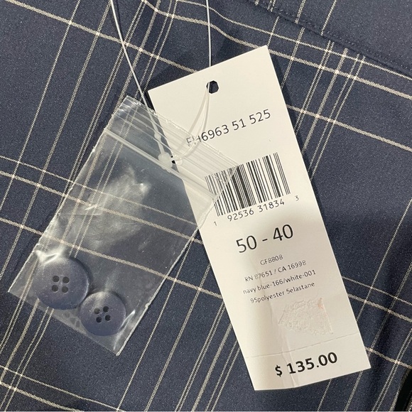 Lacoste Mens Twill Navy Blue Classic Fit Alligator Logo Shorts Size 40 - Picture 7 of 9